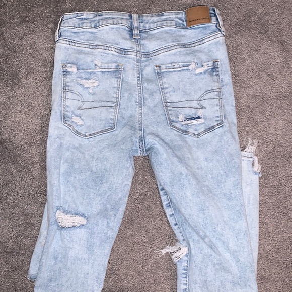 Intense Ripped Light Wash Jeans - Picture 3 of 3